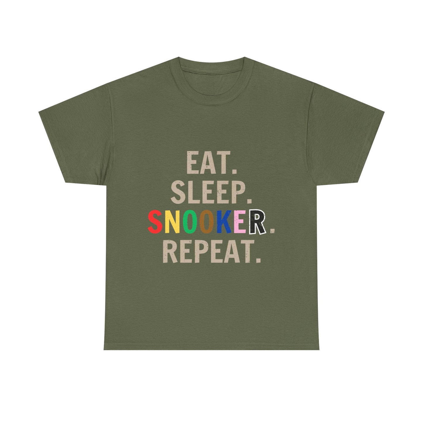 Snooker Tee. Eat. Sleep. Snooker. Repeat. T-shirt.