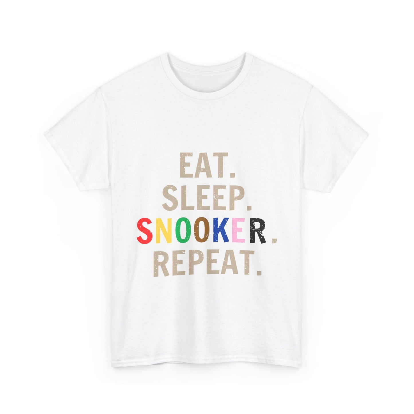 Snooker Tee. Eat. Sleep. Snooker. Repeat. T-shirt.