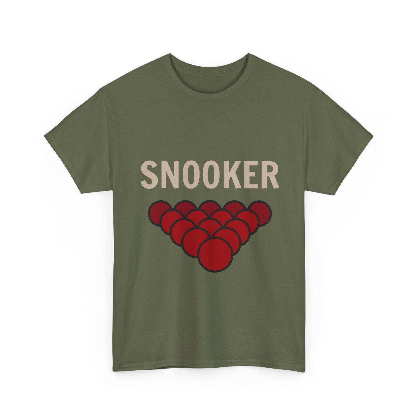 Snooker Tee - Classic Red Balls Triangle
