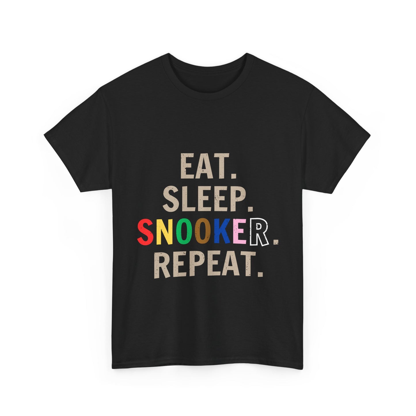 Snooker Tee. Eat. Sleep. Snooker. Repeat. T-shirt.