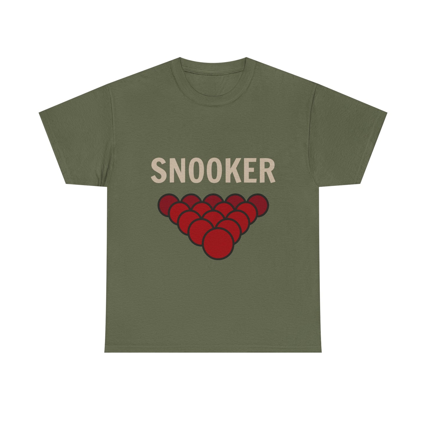 Snooker Tee - Classic Red Balls Triangle