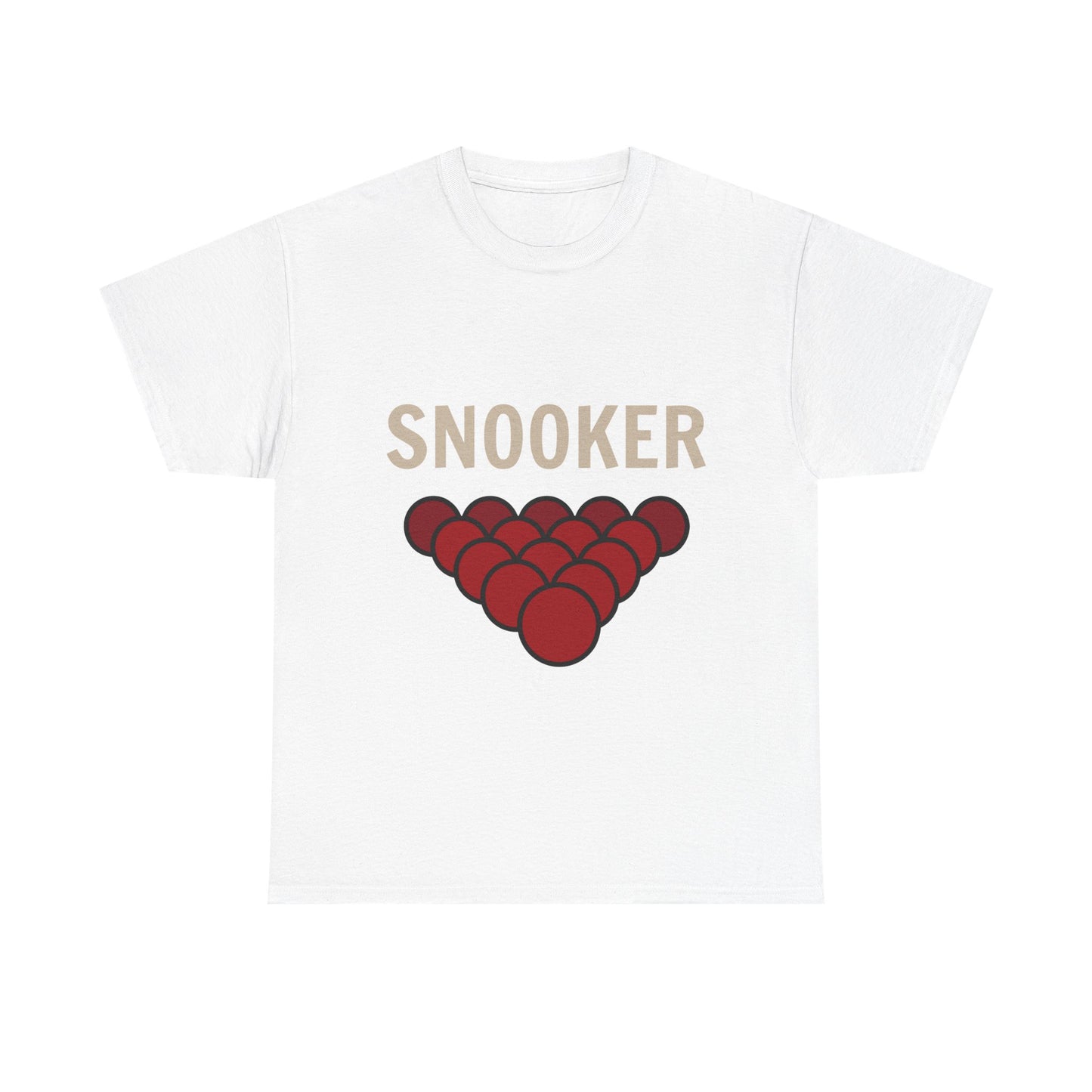 Snooker Tee - Classic Red Balls Triangle