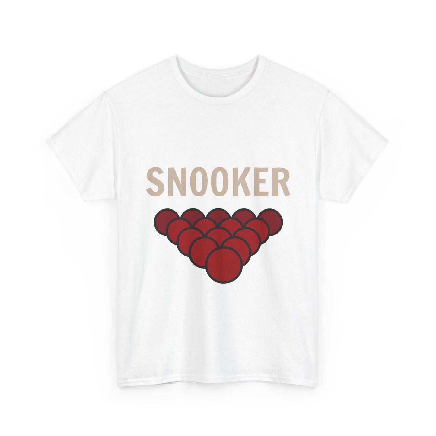Snooker Tee - Classic Red Balls Triangle